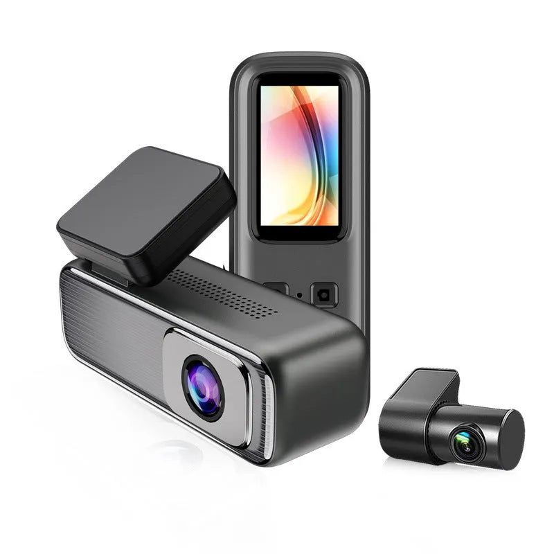 HD 2K 1K wireless WiFi driving recorder dash cam with 1.2-inch screen and push-button controls