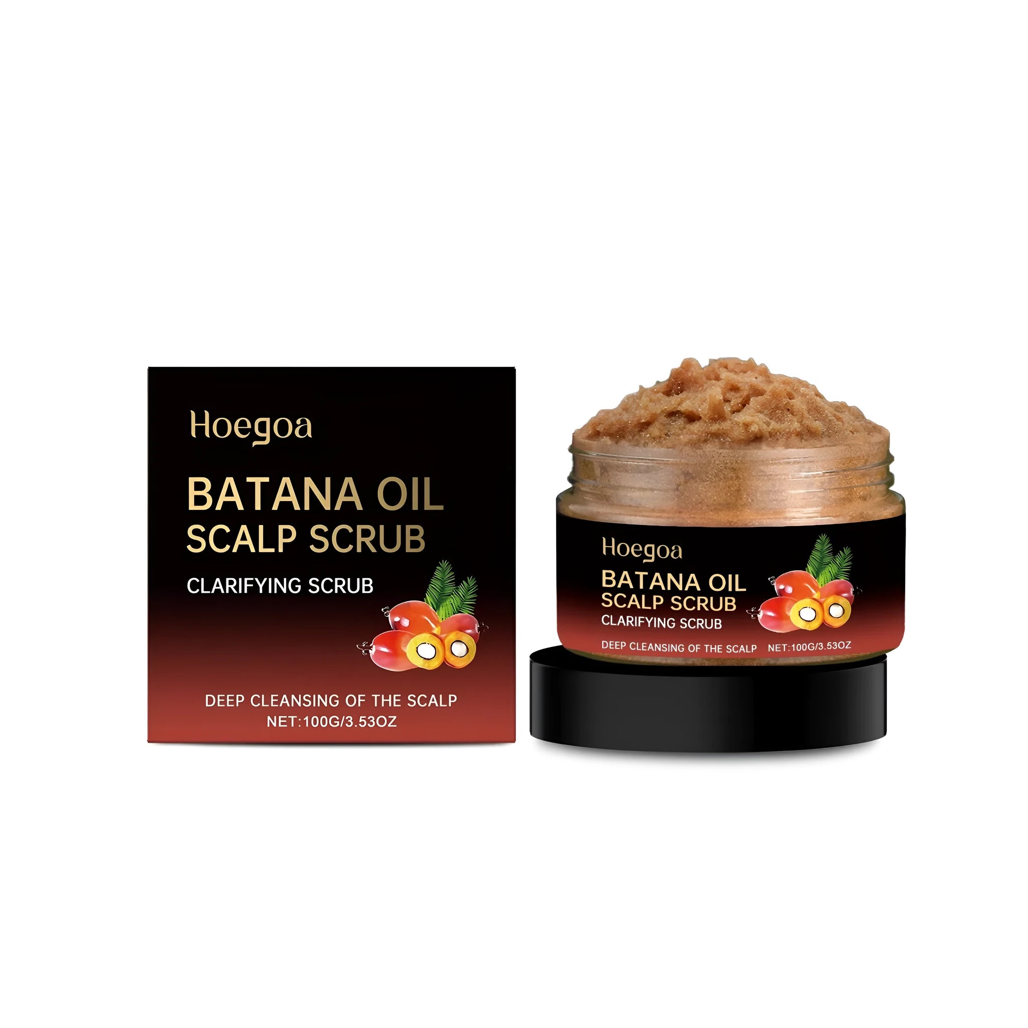 Nourishing Scalp Scrub 100g cream with sea salt and natural oils