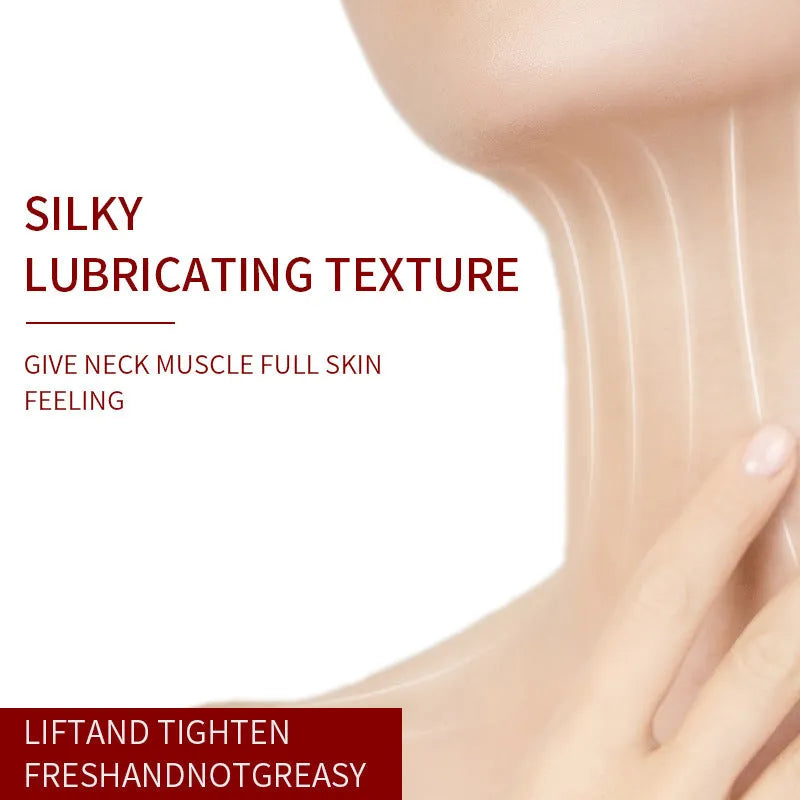Roller neck cream tube with firming moisturiser properties, 120g net content