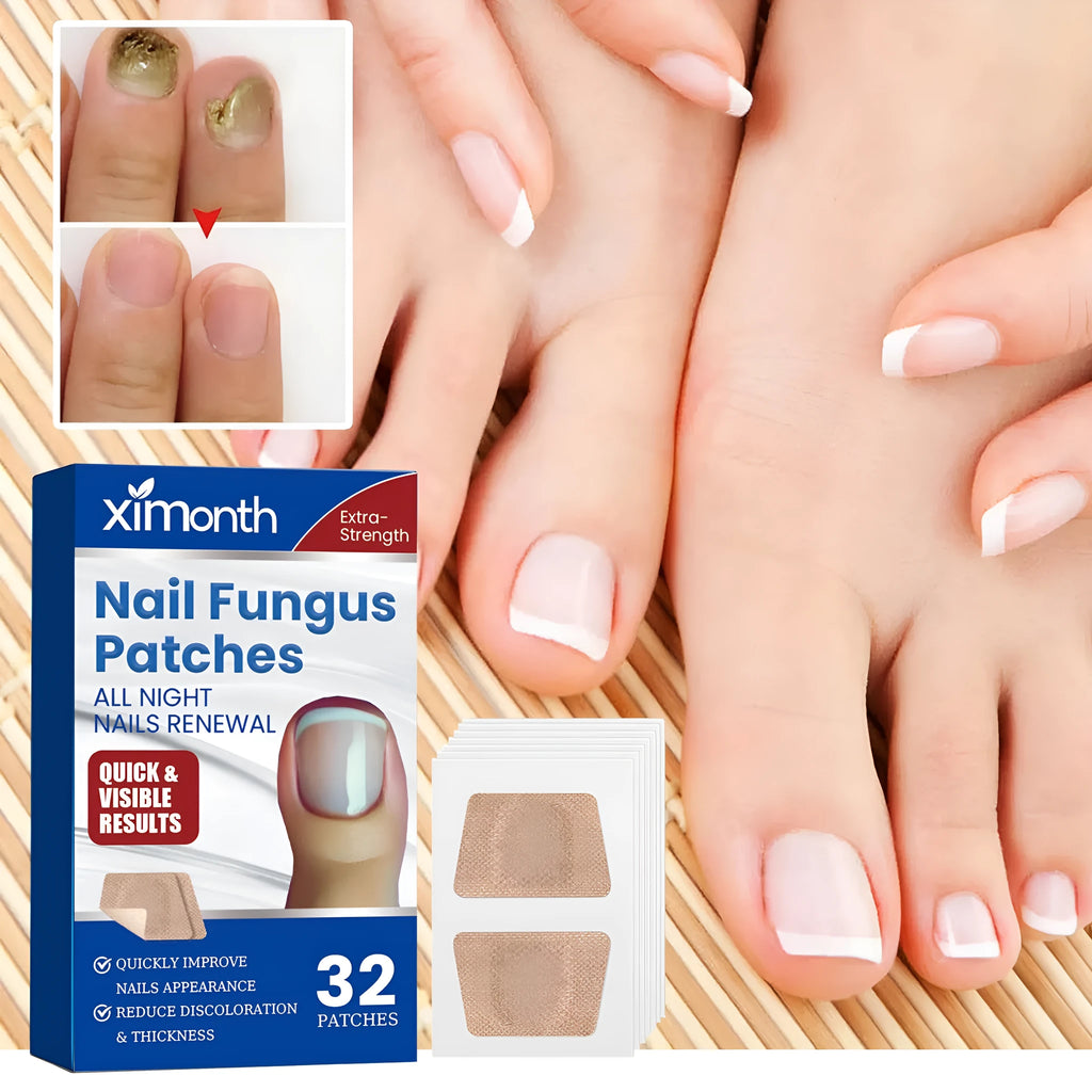 Nail repair adhesive bandage nursing patches 32patches box 6.1cm x 3.5cm