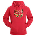 Men's long-sleeved hoodie in casual style for spring and autumn, available in multiple colours and sizes