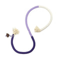 Cat bite rope toy in traffic lights colour with cotton thread and teaser stick for interactive play
