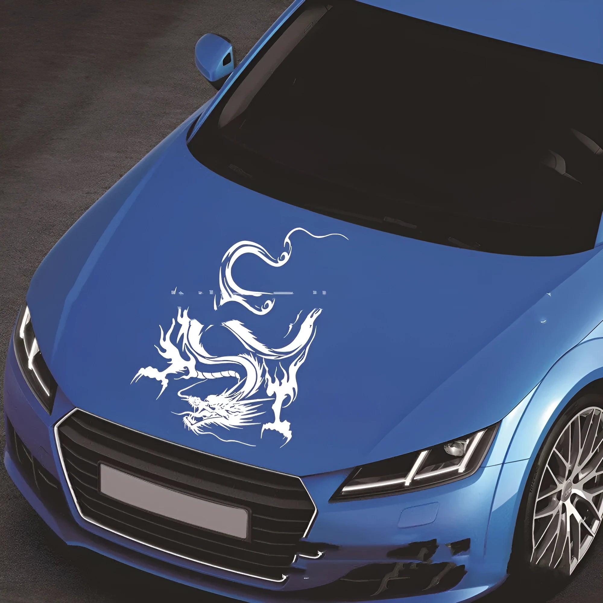 50x36cm car body sticker with dragon design for vehicle modification in multiple colours
