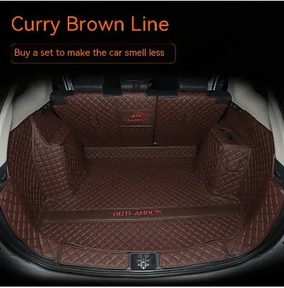 3D boot liner mat for Mitsubishi Outlander with raised edges in a choice of colours.