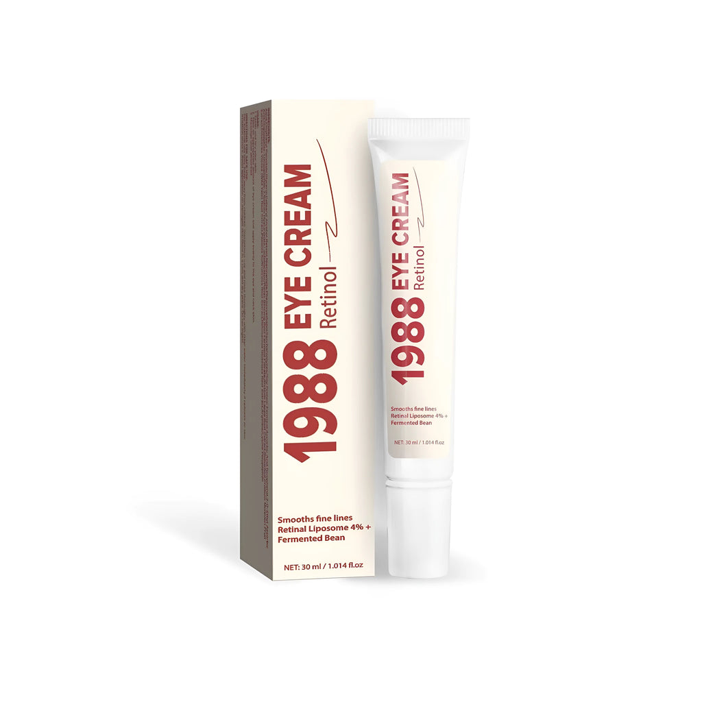 Retinol eye cream 30ml in neutral packaging with tube design for eye area care