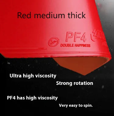 PF4-50 Fast Attack Sticky Classic table tennis racket with anti-rubber surface and wooden handle