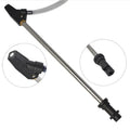 Ceramic derusting spray nozzle with stainless steel handle for Karcher K series sand blasters.