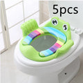 Baby children toilet seat in pink with non-slip pads, 38x35x8 cm, for toddlers aged 1-6 years