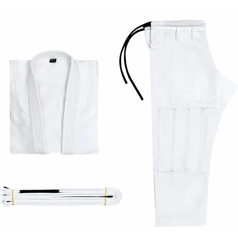 Brazilian Jiu-Jitsu Gi uniform set in cotton blend fabric for martial arts training