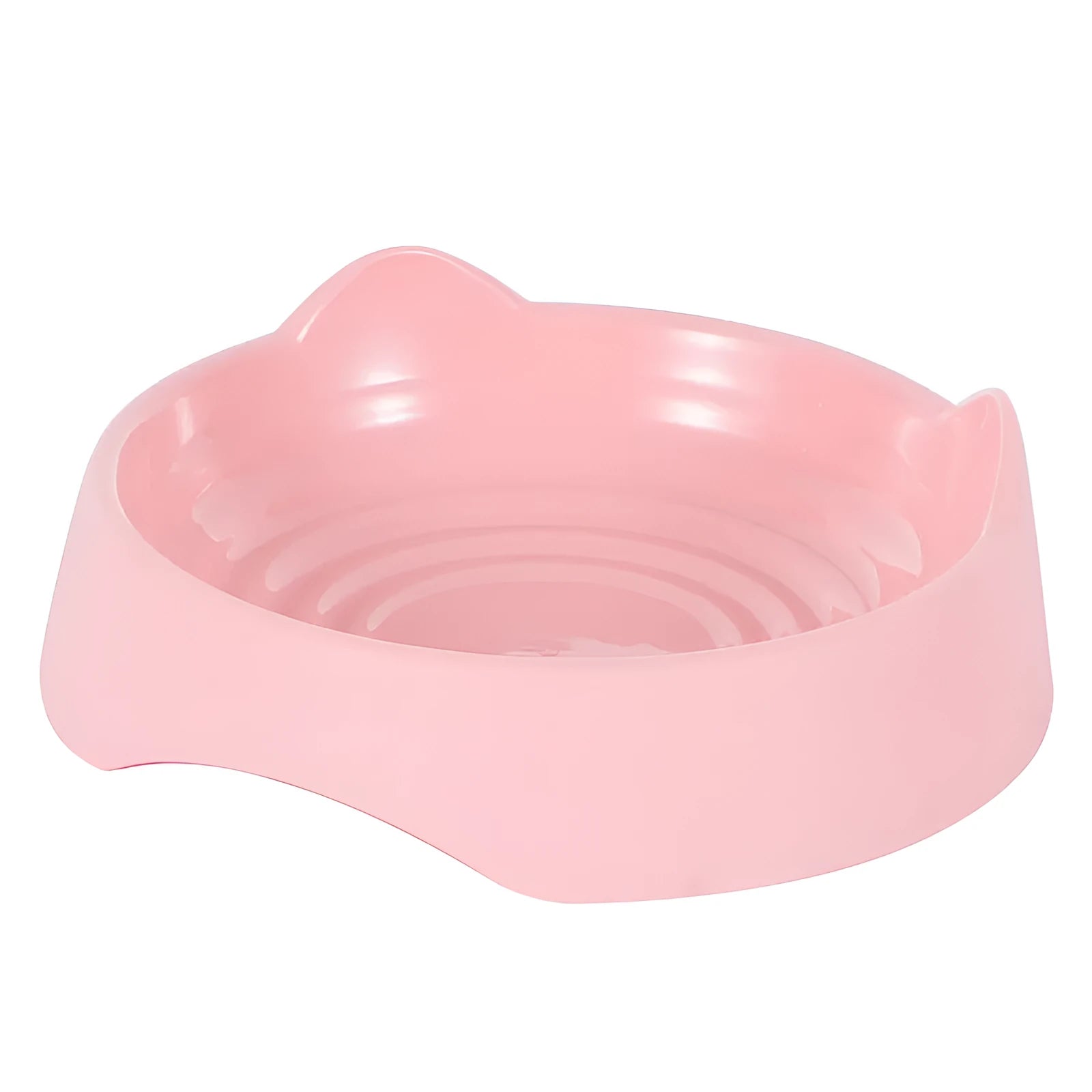 Ceramic dog slow feeder bowl in blue, green, or pink with puzzle maze design for large or small dogs