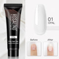 ROSALIND 15ml Crystal UV nail gel in a clear bottle with solid colour options for nail extensions