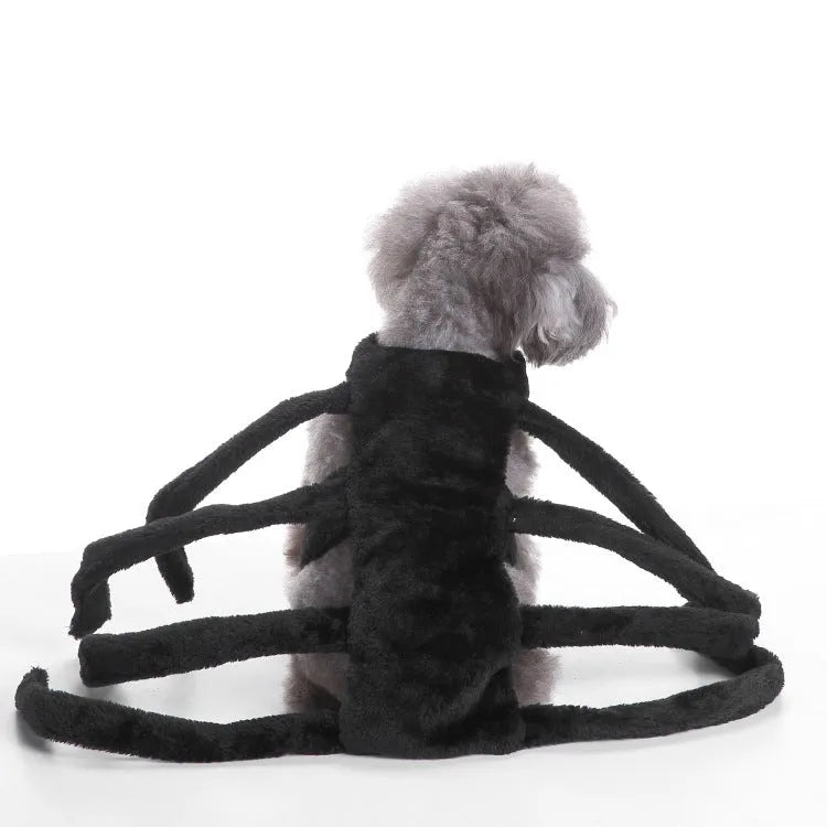 Halloween Christmas dog polyester transformation bodysuit costume in eight colours sizes S M L