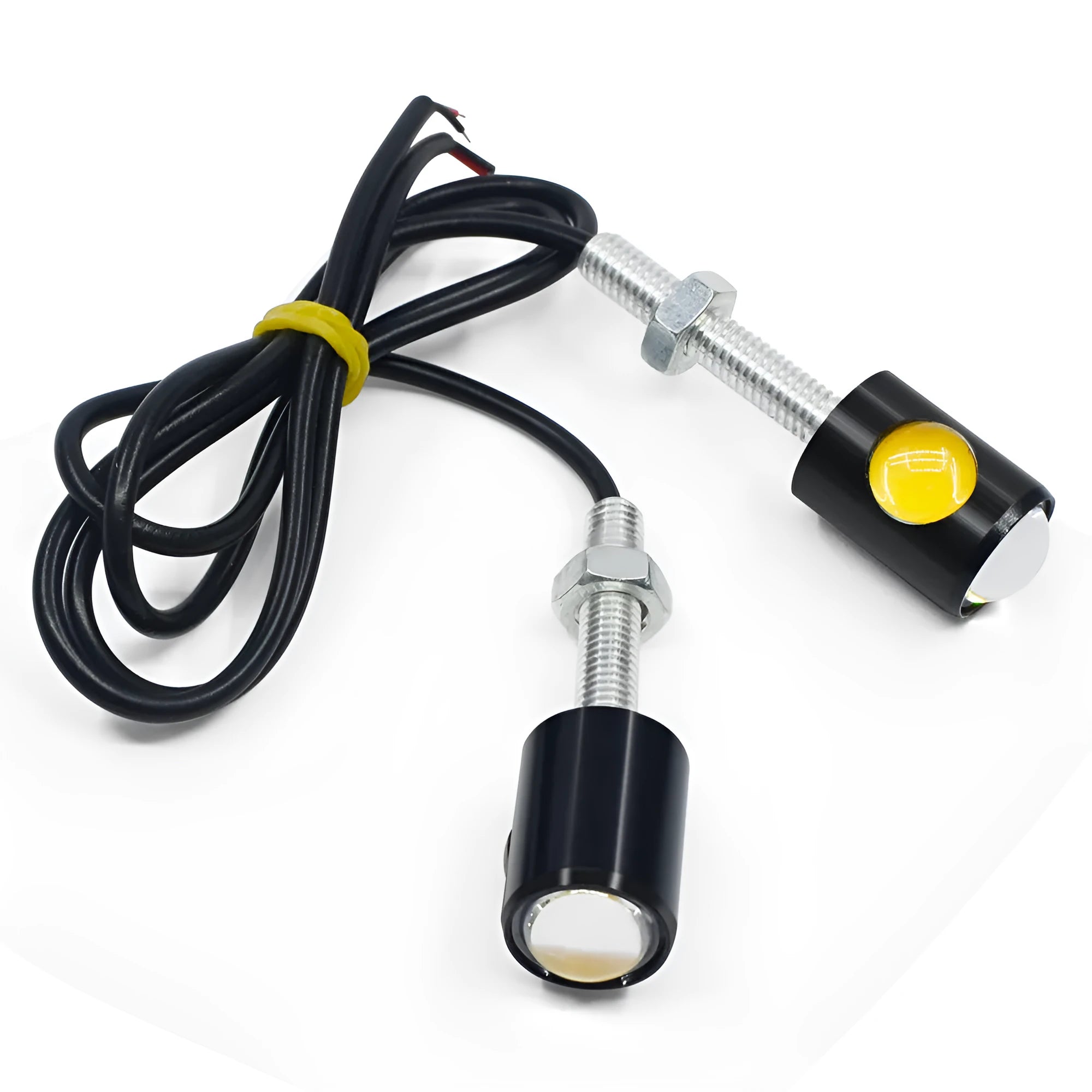 LED license plate light with aluminum shell for GM vehicles, available in 5 colours