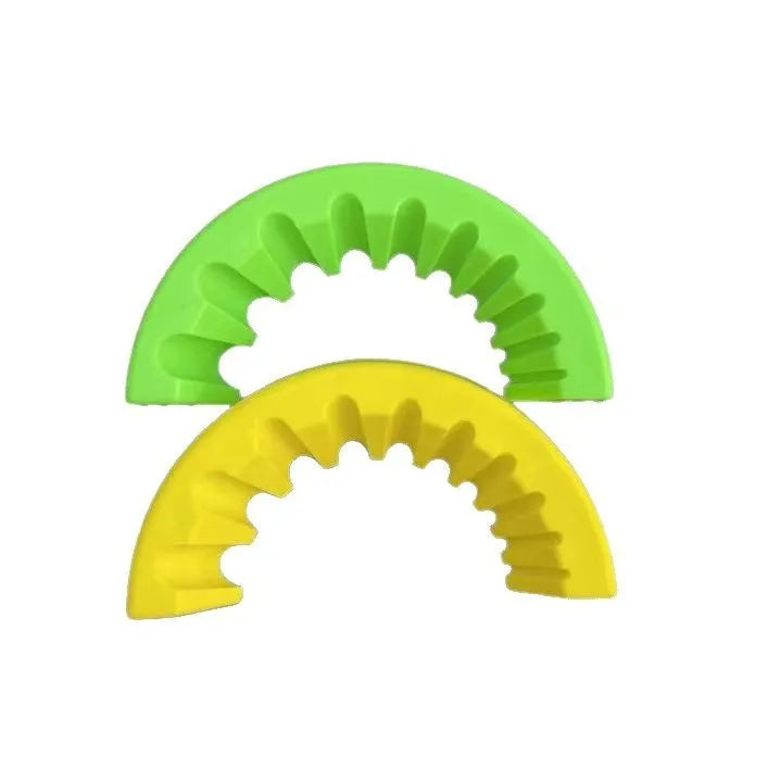 Angle grinder grinding bit bracket holder in yellow, green, and black colour options.