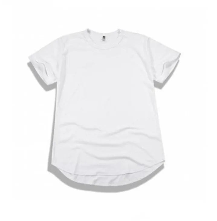 Men's oversized hip hop T-shirt in Khaki, relaxed fit, cotton blend, shown front view