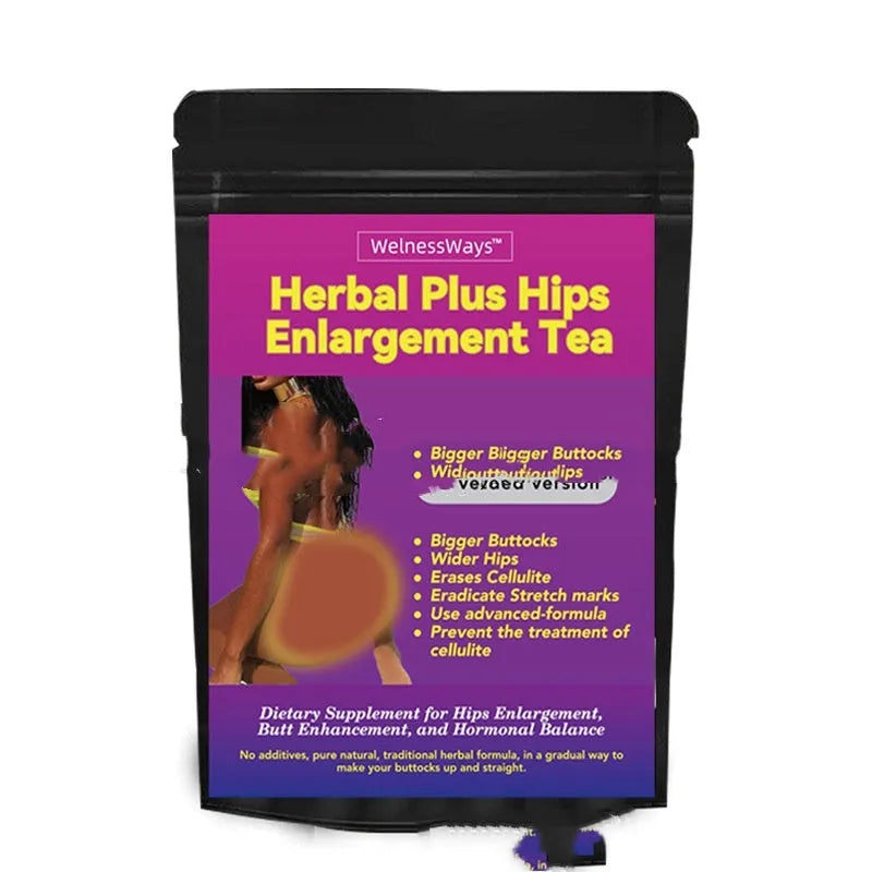 Single tea bag from a 28-day herbal slimming tea programme for women, showing one of thirteen variety options.