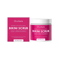 100g tube of body exfoliating scrub with walnut shell powder and acids for smooth skin