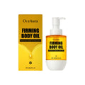60ml bottle of tightening and wrinkle resistant body oil with a formula containing pistachio seed oil.