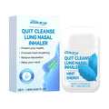 Quit Cleanse Lung nasal inhaler showing 1.8ml capacity herbal vapour stick
