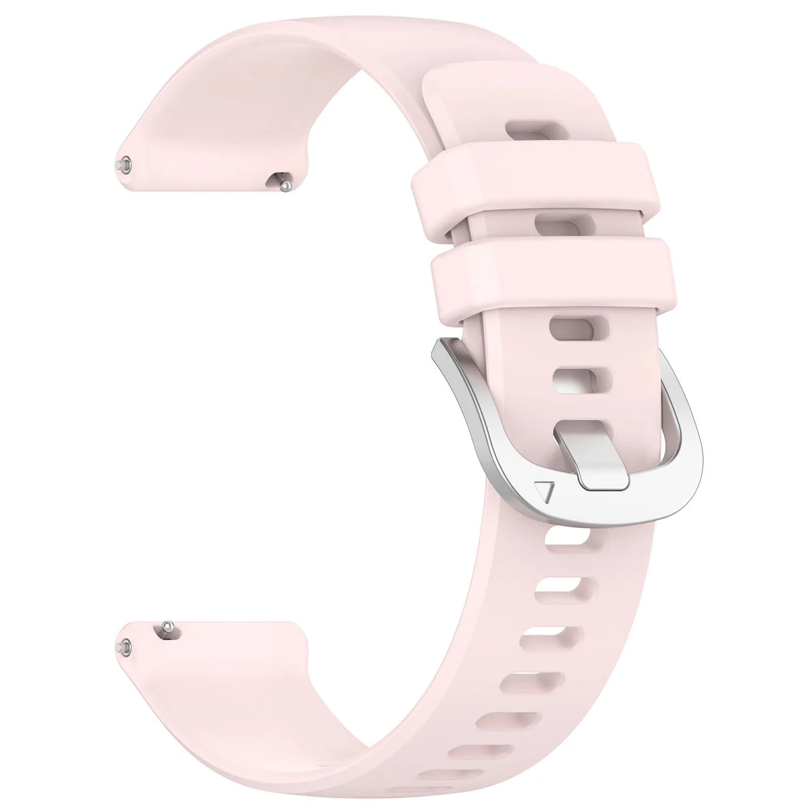 Sports style silicone watch strap for Jiaming in ten colours, glossy finish, 18mm width