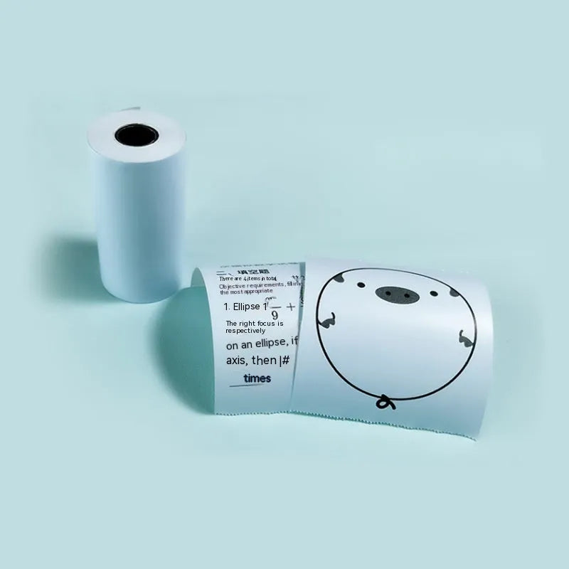 Three rolls of 57x30mm thermosensitive paper for student wrong question printers