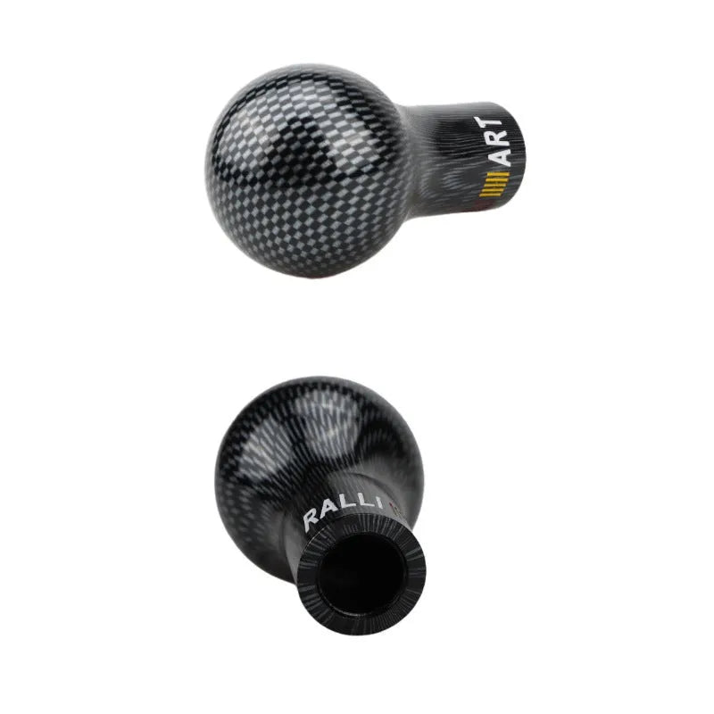 Mitsubishi car gear head replacement in five colours including carbon fibre black