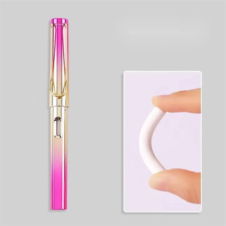 Portable eternal pencil HB gold blue colour with plastic body and copper tip