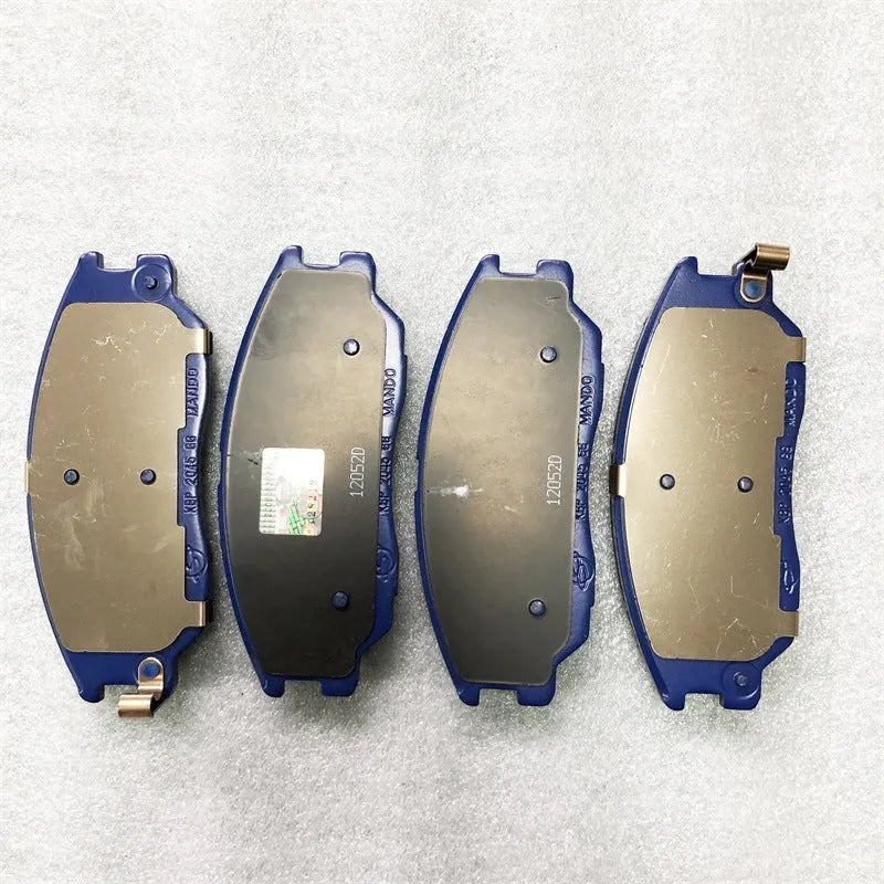 Brake pad for SsangYong Actyon and Korando Sports vehicles part numbers 4813009A10 4813008BA0