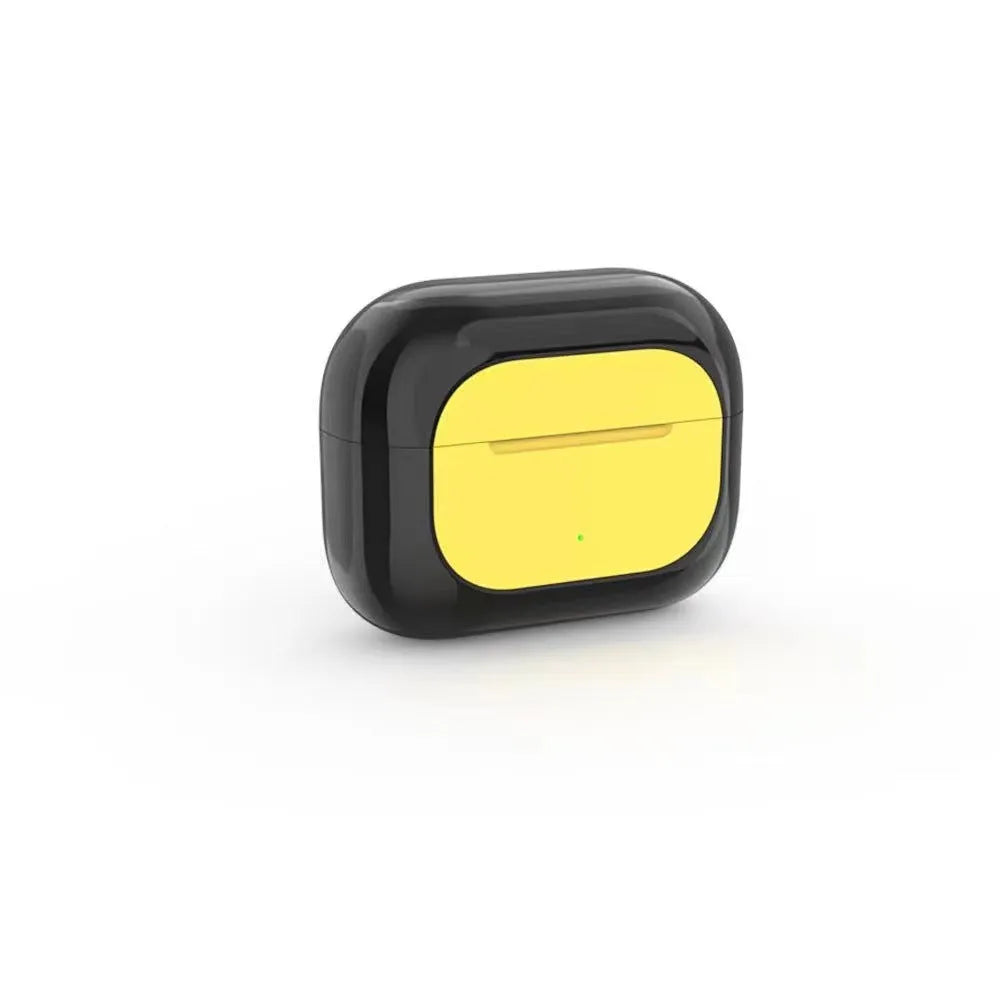 Jerry cartoon wireless headphones in black, white or yellow colours with earplug design
