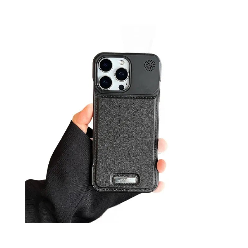 Aromatherapy Leather Magnetic Phone Case 17 High-grade Frameless Hard Protective Case Shockproof Anti-fall Anti-wear Anti-fingerprint for iPhone 11 to iPhone 17 Series Black Gray Blue Brown Gold Yellow Red Green Silver