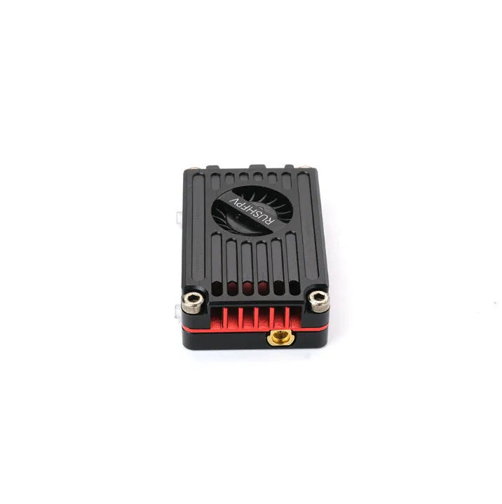 Black FPV crossing machine with active cooling image transmission and metal frame, under 30cm