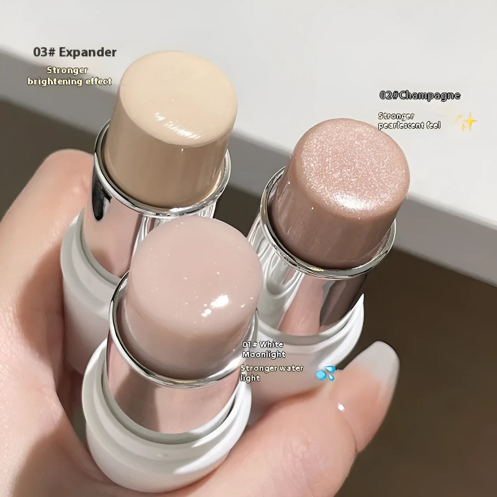 Fake Plain Face Water Light Facial Repair Highlighter 6g natural colour compact