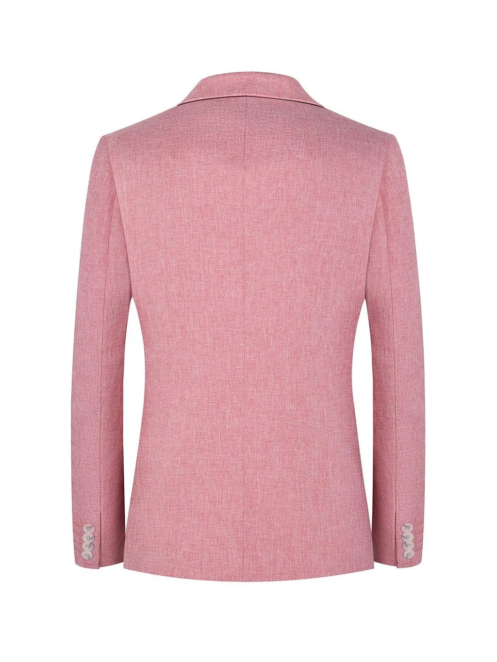 Men's western style casual suit jacket in pink and light blue options for spring and summer wear
