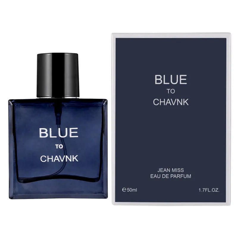 Men's perfume bottle with light woody fragrance, sandalwood and cedar notes, 100ml, black colour option