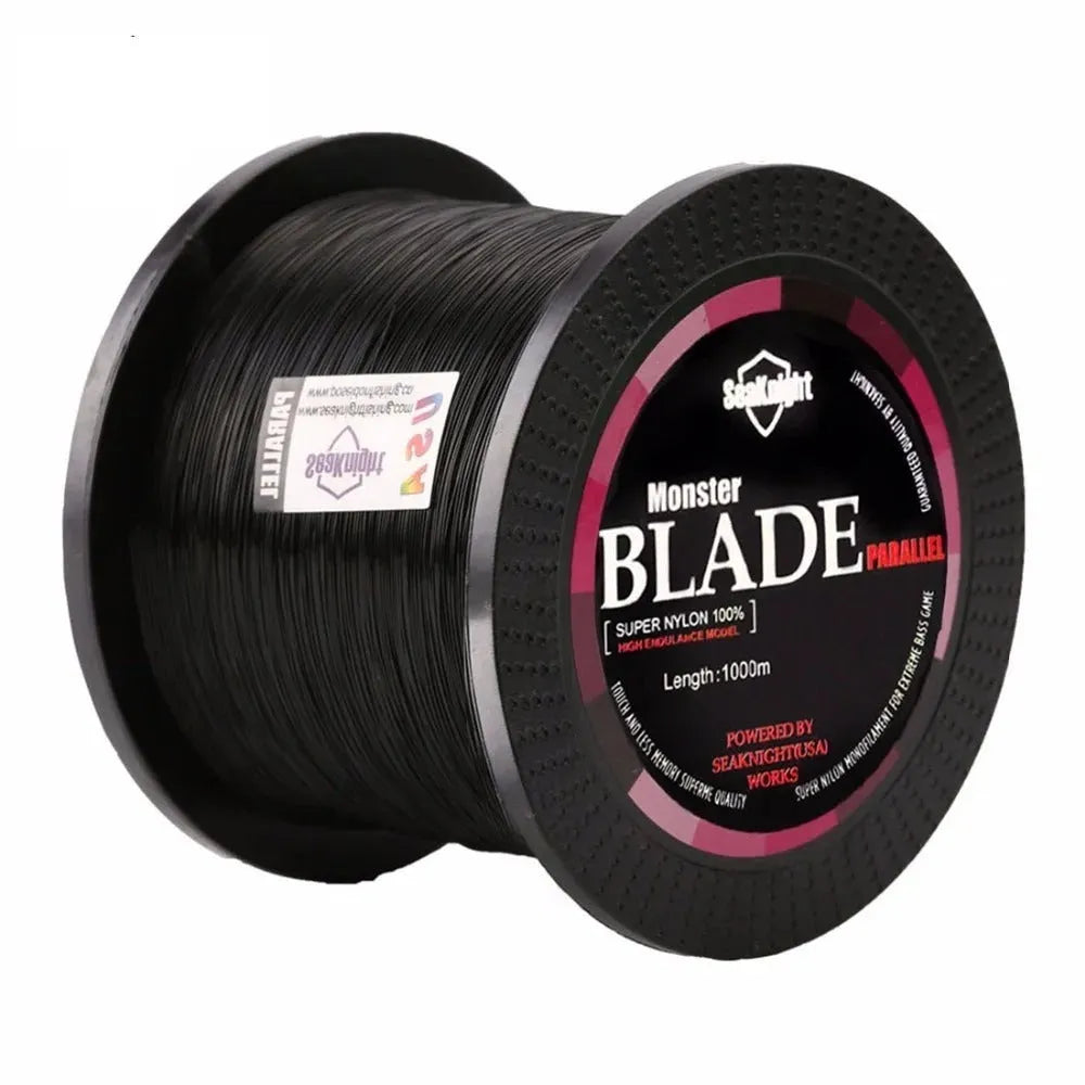Seaknight1000 M nylon fishing line spool in multiple colours and sizes for fishing applications