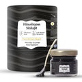 30g jar of pure Himalayan shilajit resin with dark, thick texture