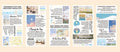 Paper landscape painting sticker book showing rectangular 60x120mm stickers with famous artwork designs