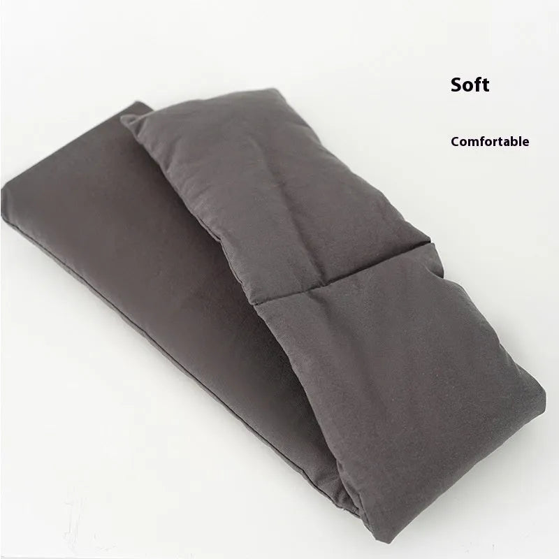 Apricot cloth pet handbag measuring 41cm long for small dog or cat summer transport