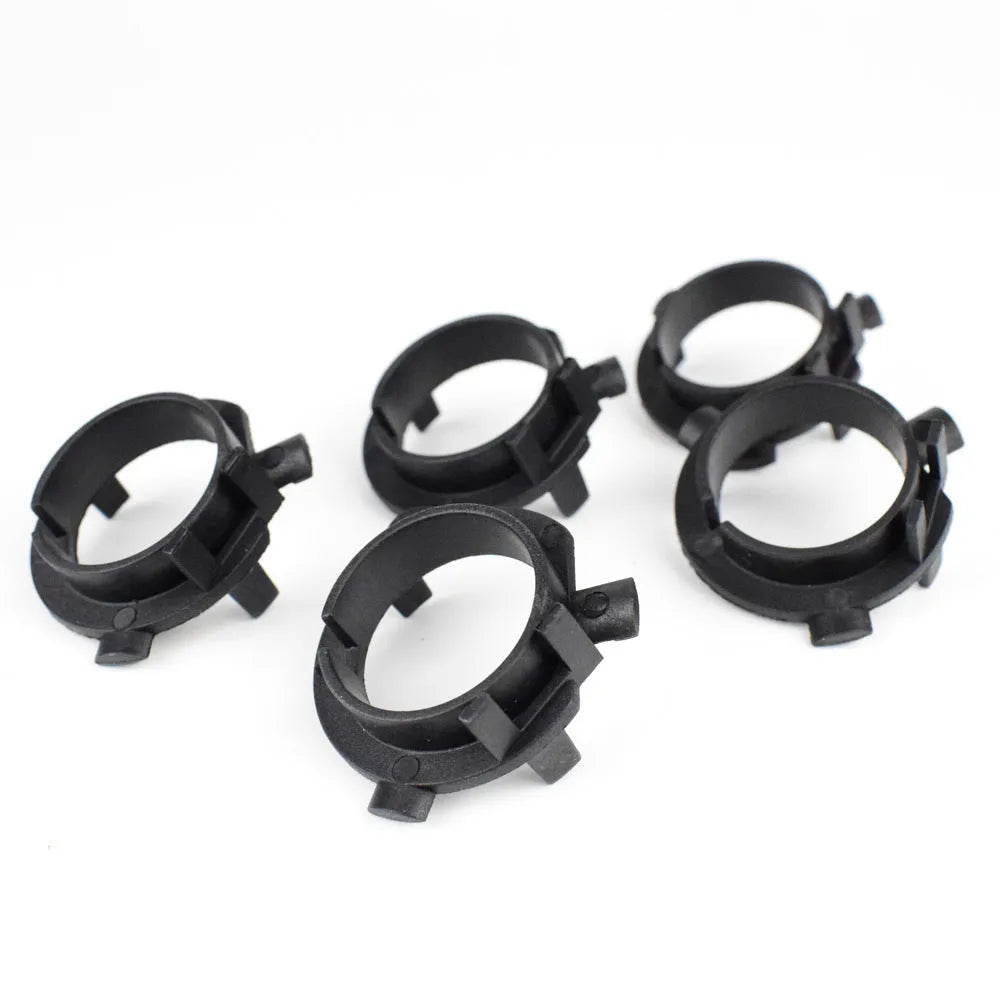 ABS plastic LED headlight mounting bracket for Gerui and Kia vehicles measuring 3.8x3.7x1cm