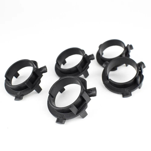 ABS plastic LED headlight mounting bracket for Gerui and Kia vehicles measuring 3.8x3.7x1cm