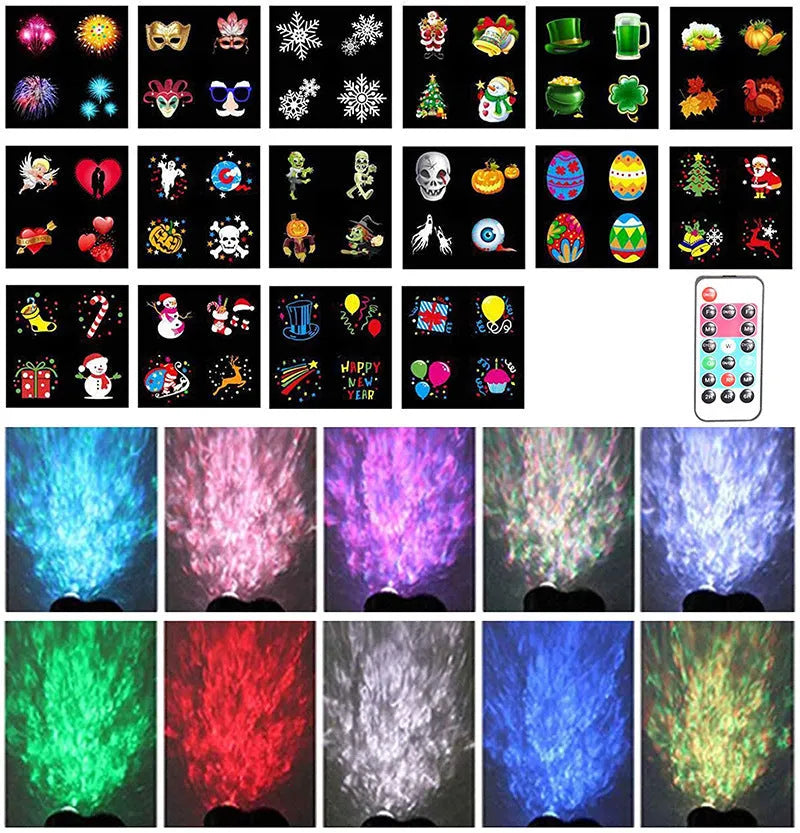 Outdoor double-tube animated watermark garden light with IP65 waterproof rating.