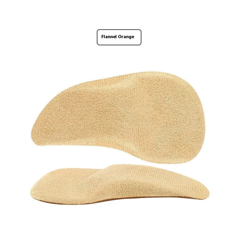 Transparent gel orthopedic insole with arch support for flat foot and pes cavus correction, adult size S or L