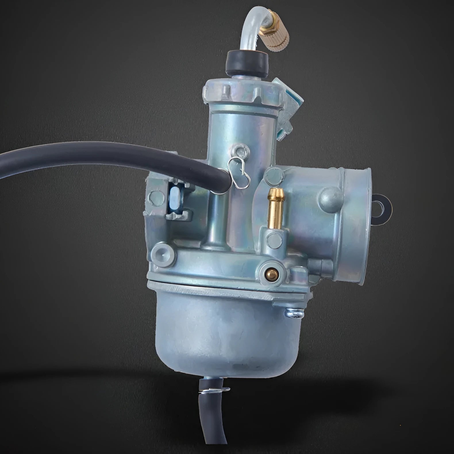 Ba Jia and PE26 compatible flat suction plunger motorcycle carburetor assembly