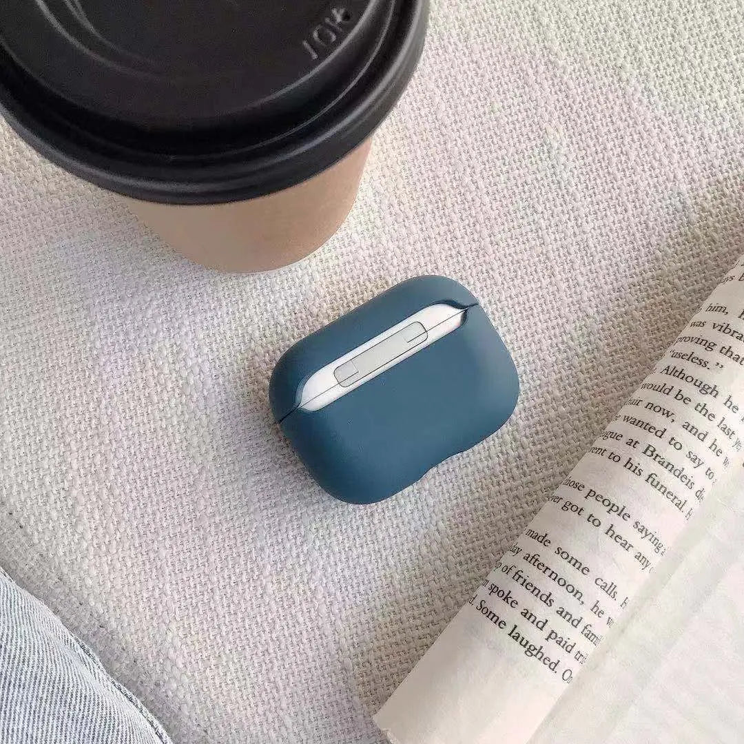 AirPods Pro 3 protective plastic case in multiple colour options including black, pink, and green
