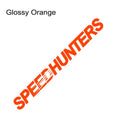 Speed Hunters reflective vinyl car sticker 59cm by 10cm for rear gear application