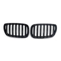 Bright Black ABS plastic front centre grille set for BMW X5 E53 2000-2003 model