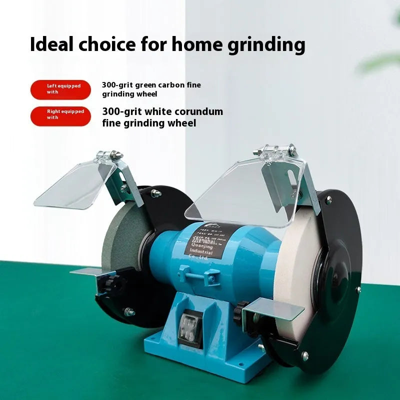 5-inch desktop polishing machine for knife sharpening with metal construction and US plug