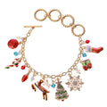 Halloween alloy bracelet with electroplating, chain length 200 mm, Style A and Style B options