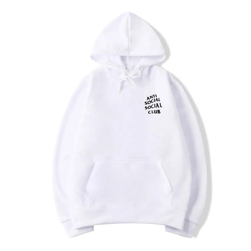 Autumn winter loose hooded couple sweater in solid colour pullover style for men women
