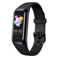 C60 smart watch with 1.1-inch MOLED display showing health data on wrist with black TPU band